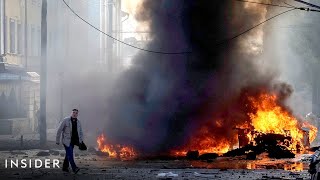 Russia Launches Mass Strikes Against Ukraine After Crimea Bridge Explosion | Insider News | Insider