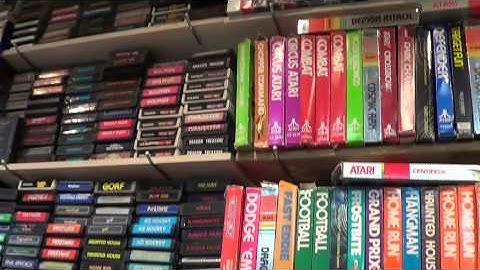 Toyratt fires up an Atari XE computer gaming system