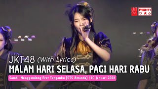 JKT48 - Malam Hari Selasa, Pagi Hari Rabu | TwT (STS Amanda) 10 Januari 2026