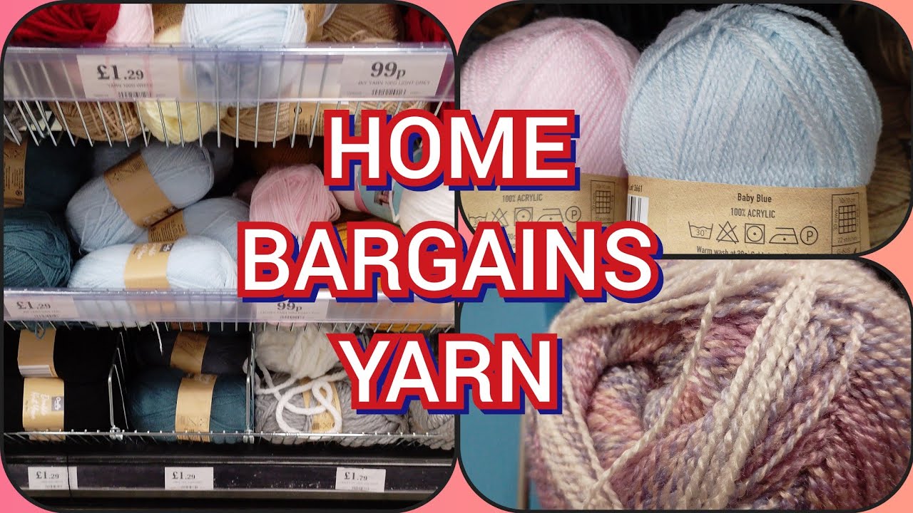 HOME BARGAINS YARN🧶