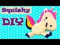 Diy jumbo unicorn squishy