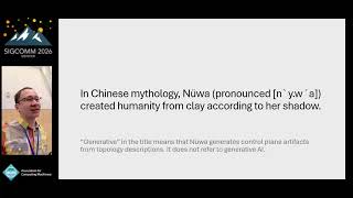 SIGCOMM'26: Nüwa: A Generative Control Plane for AI Network Simulation
