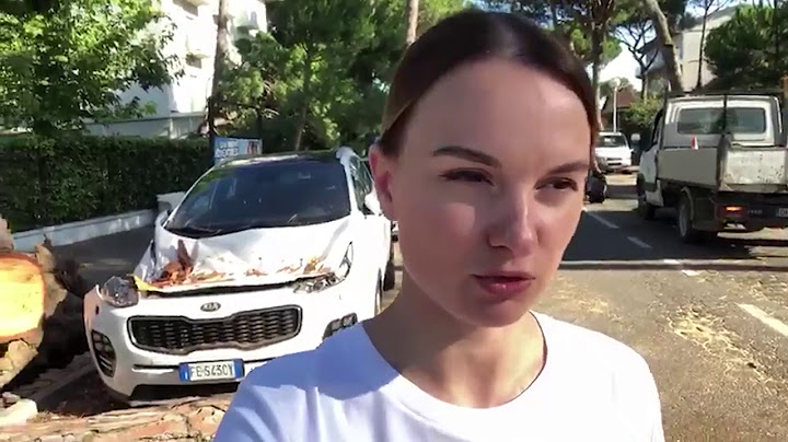 Ураган застал русских туристов в Италии