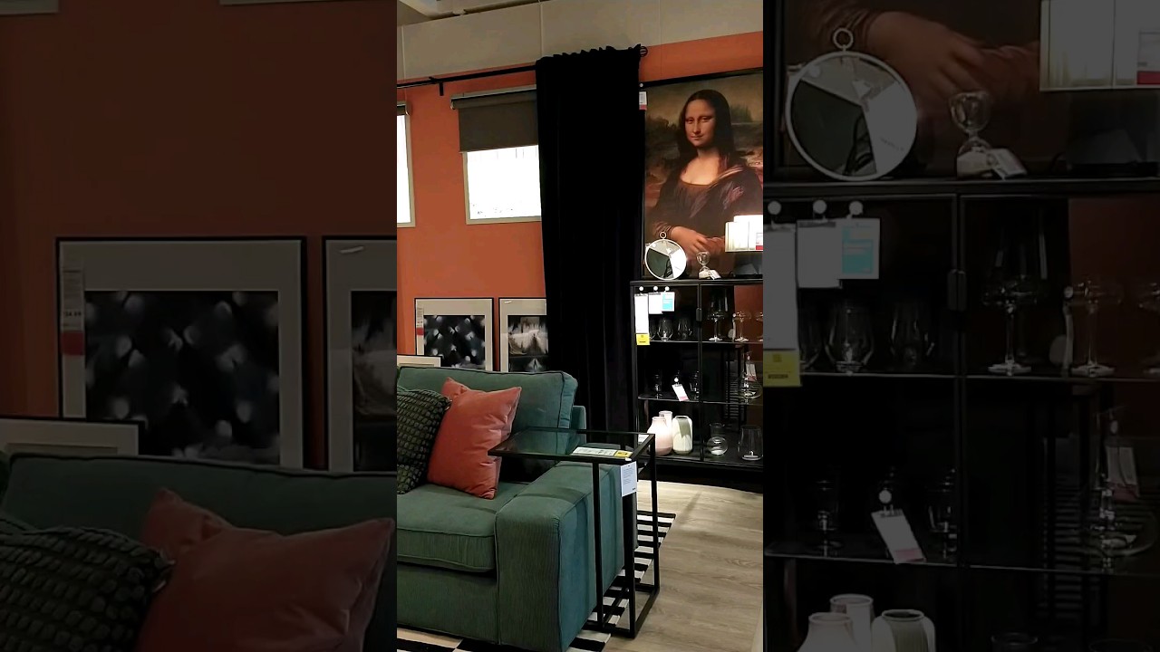 ☝️☝️☝️see above for link to full video 📽️ IKEA: Living room with a Kivik sofa