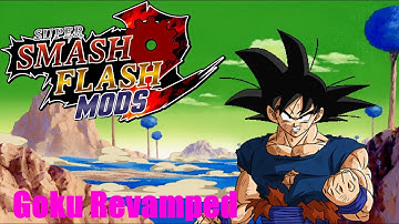 SSF2 Mods New Goku Damaged Revamped By ListerKill