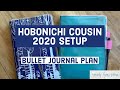2020 Hobonichi Cousin Setup || Bullet Journal Plan || Mandy Lynn Plans