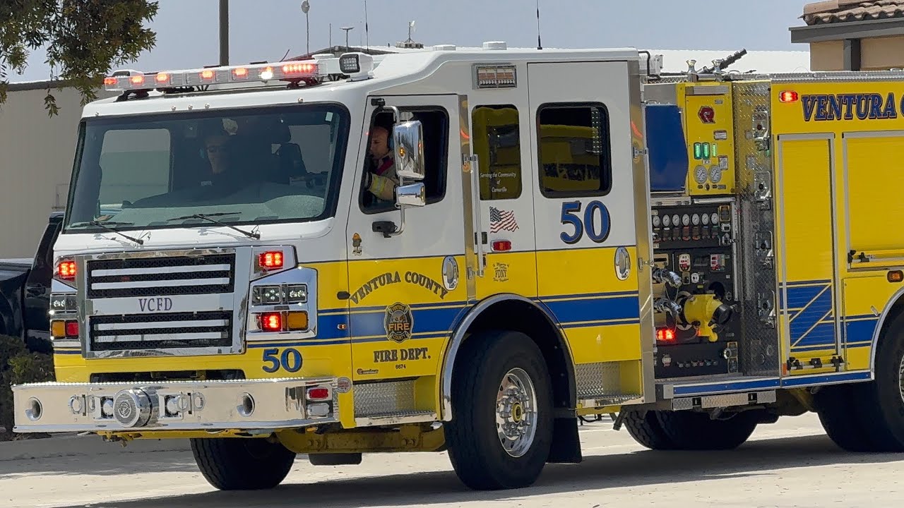 *FIRST EVER CATCH* Ventura Co. FD *BRAND NEW* Medic Engine 50 & RA50 ...