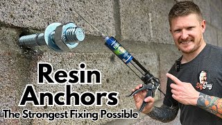 How to Use Resin Anchors to Fix Heavy Things to Brick, Block and Concrete  Complete DIY Guide