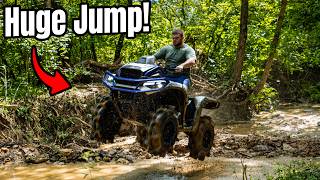 Jumping my Can-Am Outlander! *CRAZY*
