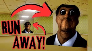 OBUNGA NEXTBOT Found Me In The BACKROOMS #funny #gaming