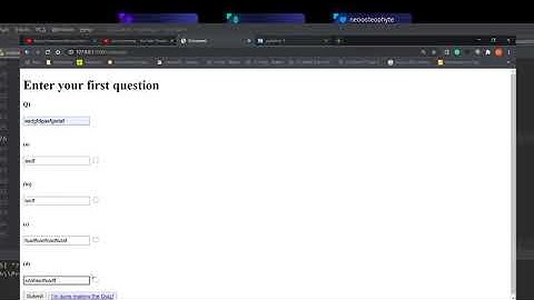 Making a Quiz App using Python, Heroku and HTML Part 3: Adding data to the database