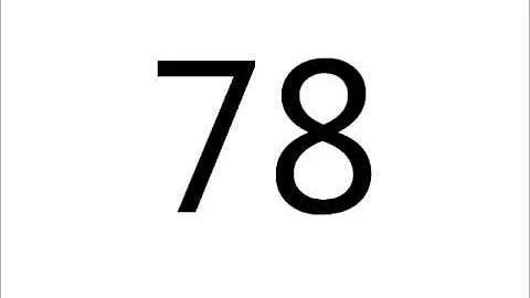 How to Pronounce 78