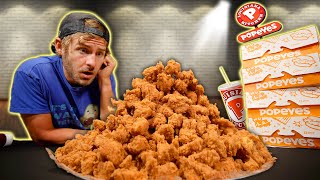 THE 200 POPEYES CHICKEN NUGGET CHALLENGE!