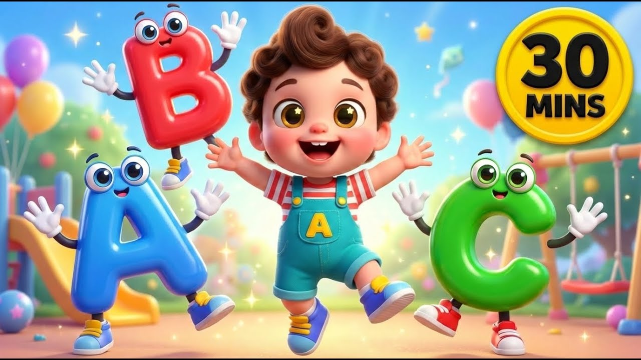 ABC Learning Video for Kids | Alphabet Songs for Kindergarten | 30 Minutes