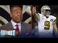 Cris and Nick react to the Saints' blowout win over the Eagles | NFL | FIRST THINGS FIRST