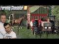 "Survival" w Farming Simulator 19 [#5] 😱 Nasze pierwsze zwierzęta & zbiór siana ✔ FS19