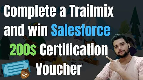 Opportunity to Win A 200$ Salesforce Certification Voucher.