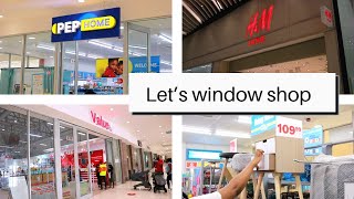 Homeware Window Shop with me | PEP Home, Value Co. Mr. Price Home, H\&M Home