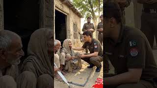 Humanity &amp; Respect | DPO Ahmed Mohyuddin with Elderly Poor Couple