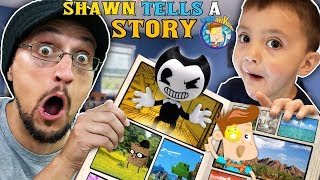 SHAWN'S IMAGINATION COMES TO LIFE! (FUNnel Fam Animated Story Time)