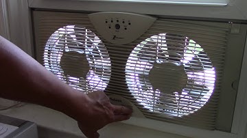 Holmes Dual Window Fan - Amazon Warehouse Deal - Unboxing & Demo