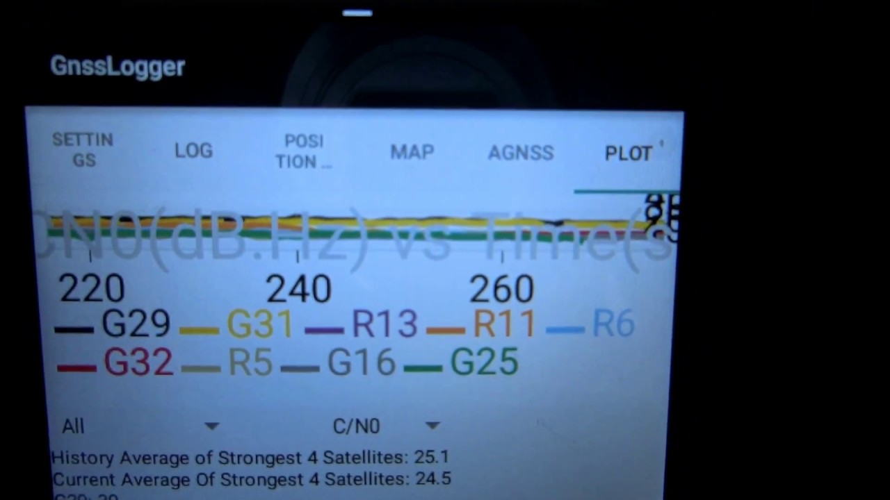 AndroiTS GPS Test & GnssLogger (Android 7.0 multiwindow) YouTube