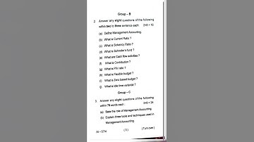 B.com(4sem) management accounting(2021-22)year exam paper