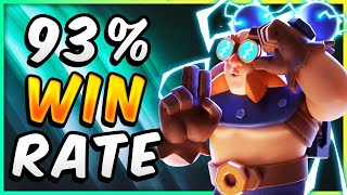 93% WIN RATE! ELECTRO GIANT SPARKY DECK SHOCKS CLASH ROYALE!⚡