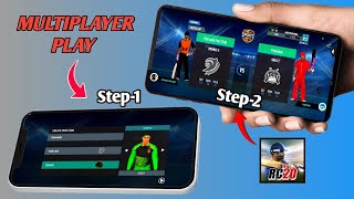 How to play multiplayer with your friends in Real Cricket 20 | Play multiplayer in RC 20🔥