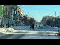 Mорозоустойчивые велосипедисты, видео с регистраторов / 12-12-2023
