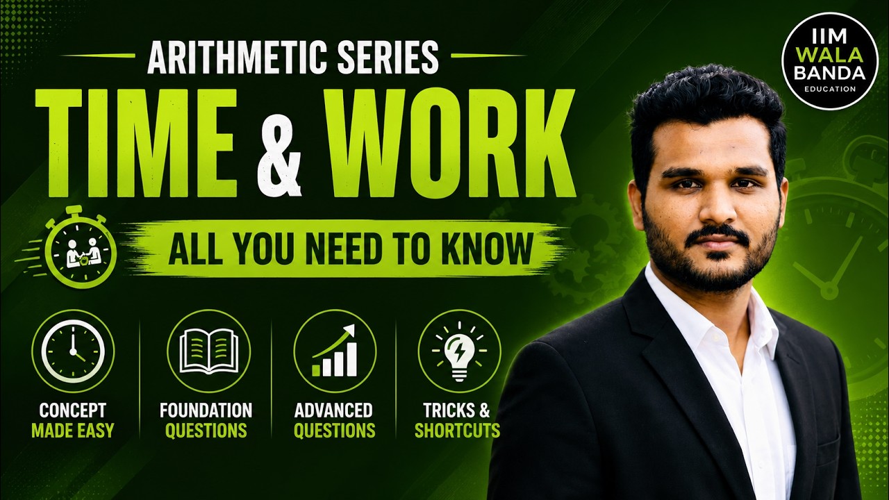 Time and Work – Level 1 (Foundation)