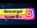 Cómo DESCARGAR fotos, mensajes, likes y más de Instagram | [ERS]