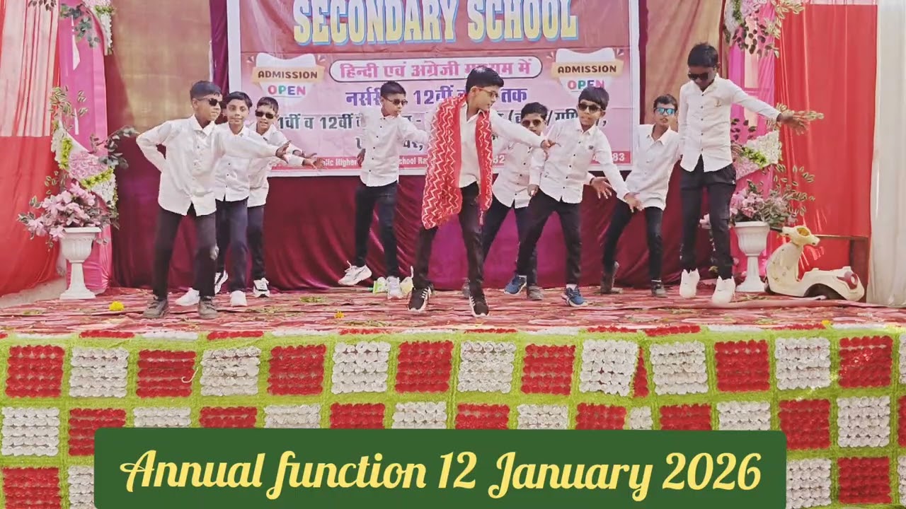 Babu rao remix song//dance performance annual function by The Noor public school Ranigaon 12 jan.