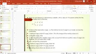 Logistic Regression in STATA