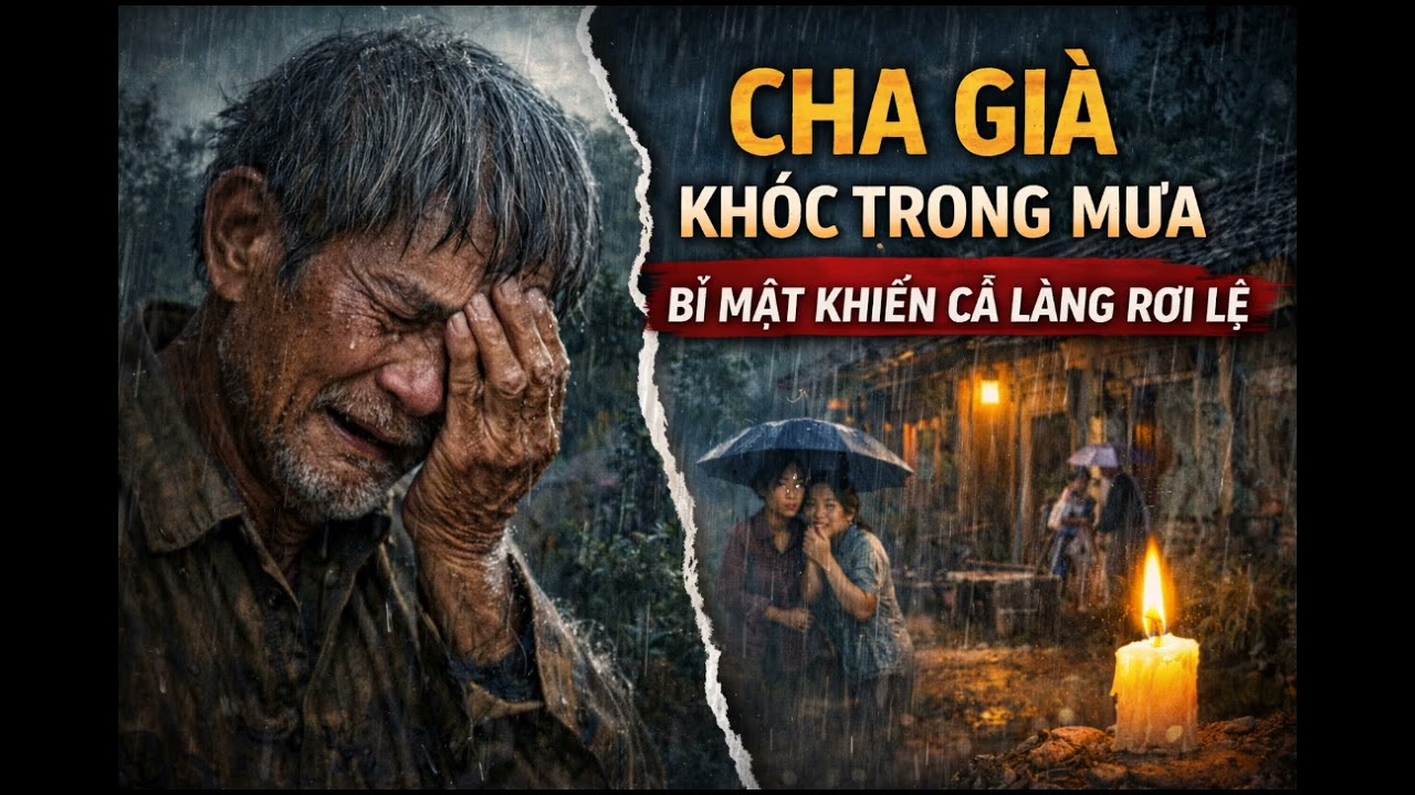 Người Cha Già Và Ngày Mưa Buồn – Bí Mật Khiến Cả Làng Rơi Nước Mắt😢😥