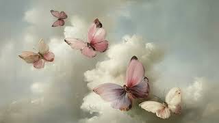 Dreamy Butterfly Oil Painting | 4K Art Screensaver for TV | 2 Hours | TV Wallpaper Background screenshot 5
