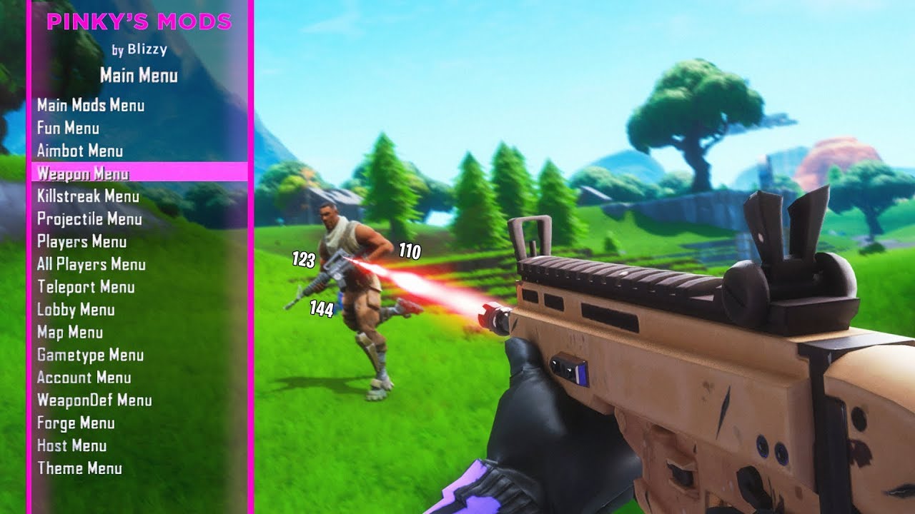 I tried Fortnite MODS on controller... - YouTube
