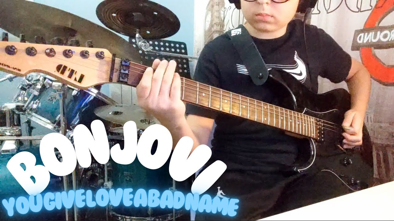 You give love a bad name - Bon jovi - Guitar cover