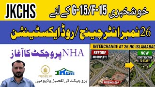 NHA Mega Project! GT Road Expansion & 26 No Interchange to Boost G-15 & F-15 @PROPERTY101  Update