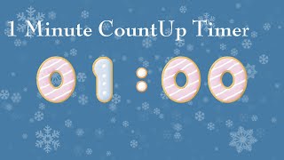Famous 1 Minute CountUp Timer (Snow falling Christmas) 1分カウンアップタイマー 1920x1080 Net Worth