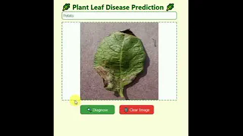 AI Based Potato Leaf Disease Detection | Smart Farming with Deep Learning
