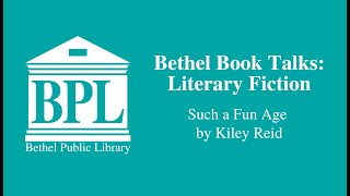 Bethel Book Talks: Such a Fun Age Wealth
