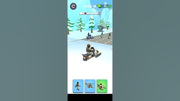 Shape Transform: Army Vehicle Level 018 Funny Race Gameplay #shapetransform #armyvehicle  #shorts