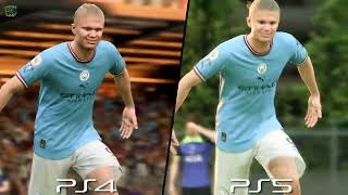 FIFA 23 PS5 vs PS4 Graphics, Player Animation, Gameplay Comparison old gen vs next gen