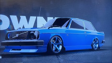1975 Volvo 242 DL Customization in Need for Speed Unbound on PS5