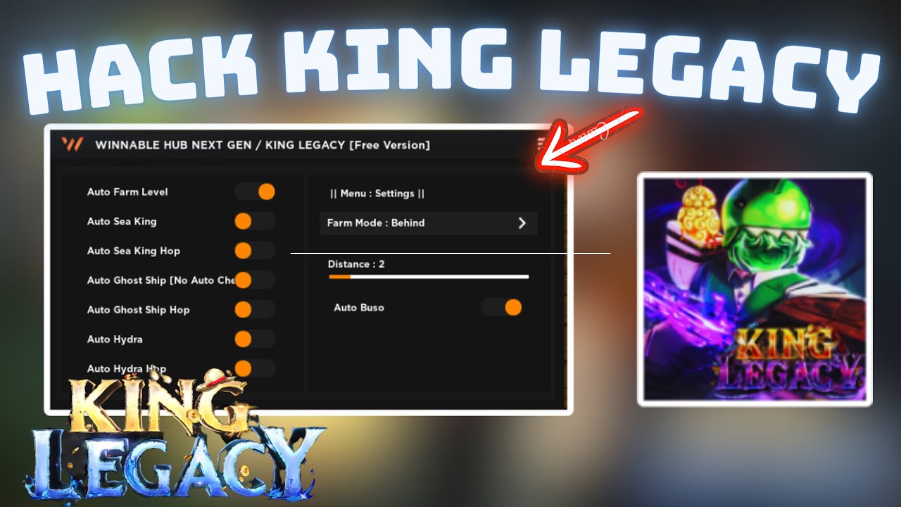 UPDATE 4.7] King Legacy Script, Auto Farm, Esp Fruit, Inf Geppo, Roblox  Hack