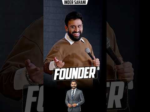 Founder  #standupcomedy #funny #jokes