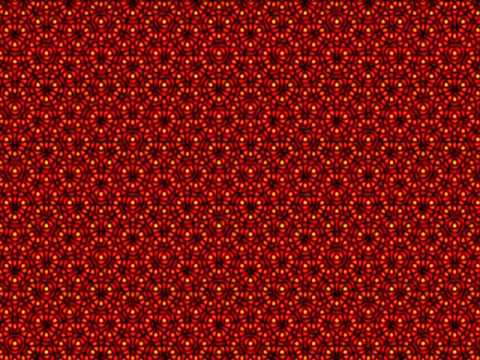 Quasicrystal interference patterns (6-fold)