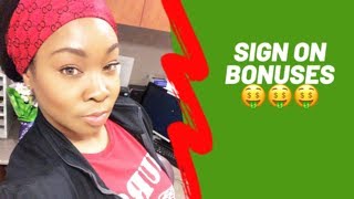 SIGN ON BONUSES...ARE THEY WORTH IT?🤑
