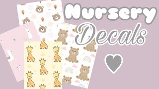 Nursery wallpaper ||bloxburg||